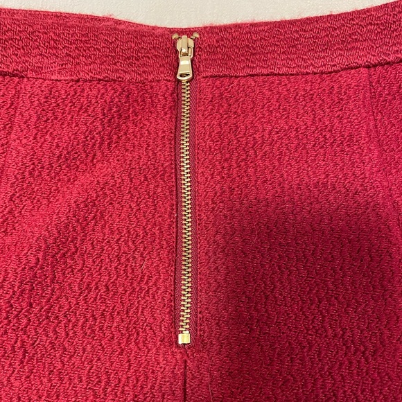 Club Monaco skirt red size 0 - Picture 6 of 9